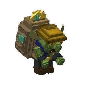 Gobelin porteur de sac